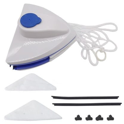 Automatic Magnetic Window Cleaner Brush Double Sided Sponge Wiper Cleaning Tool